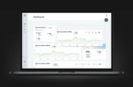 Visualizing air quality sensor data in a web dashboard